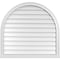 Ekena Millwork Round Top Surface Mount PVC Gable Vent w/ 2"W x 2"P Brickmould Sill Frame, 36"W x 34"H GVPRT36X3403SN - alternate 1